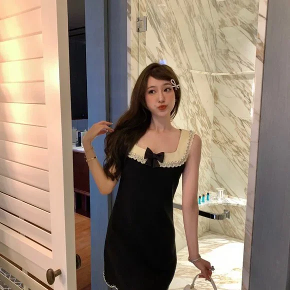 knee length dresses for ladies Miu Miu Bow-embellished Cady Dress  Runway Catalog